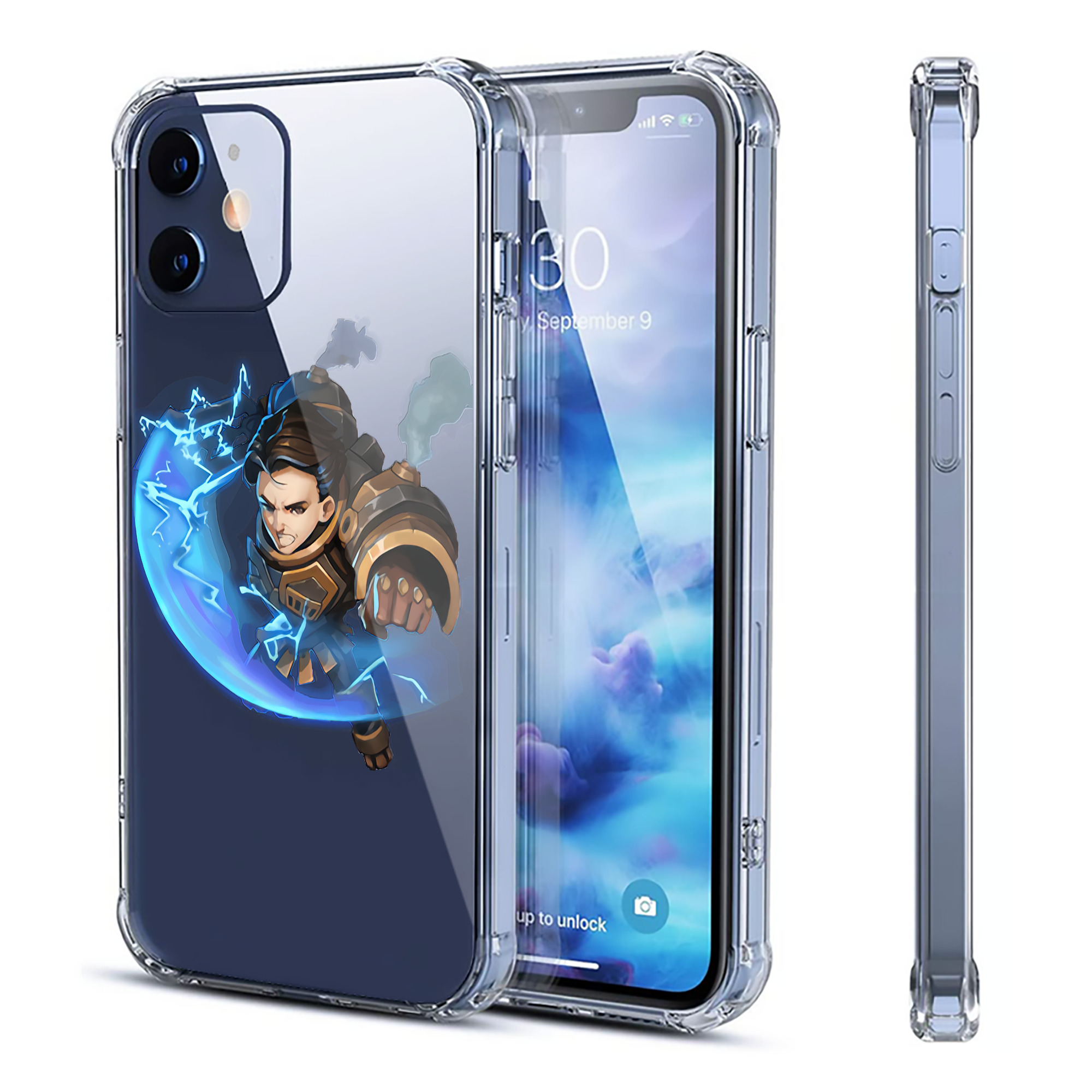 （画像用） リーグ・オブ・レジェンド League of Legends LOL 【iPhone 12シリーズ対応】透明スマホケース（クリアソフトケース）
